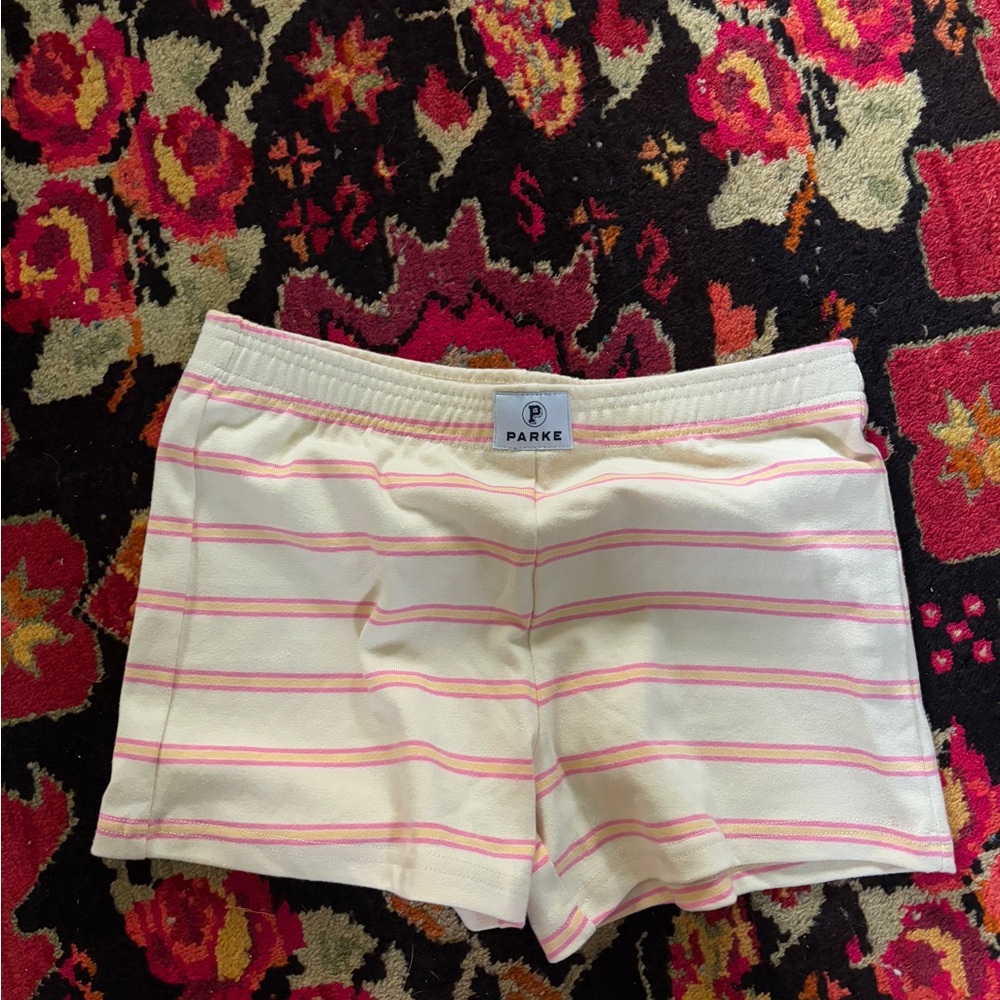 PARKE striped shorts from the new summerland collection